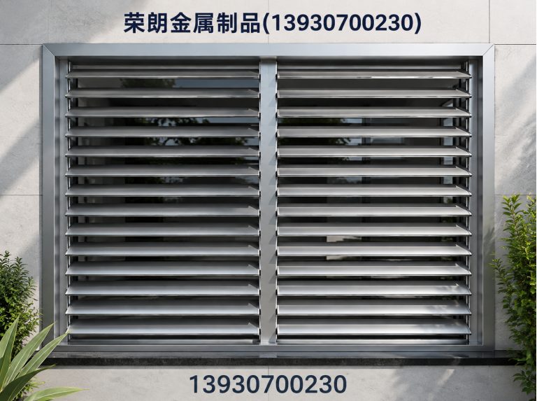 河北锌钢百叶窗展示图